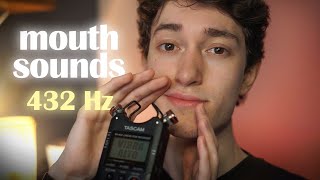 ASMR | Mouth Souns for sleep | With frequency 432 Hz