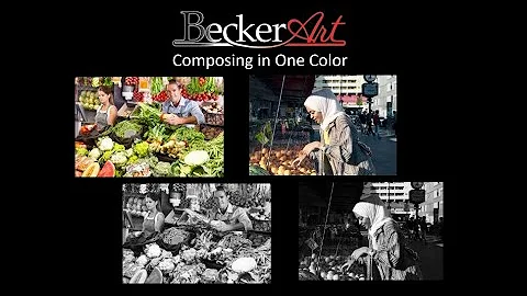 BeckerArt Composing with 1 color