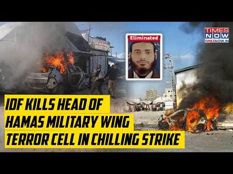 IDF's Monster Gaza Strike KILLS HEAD OF HAMAS Military Wing Terror Cell In Chilling Crackdown
