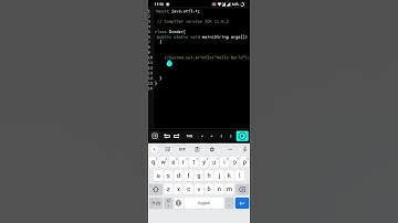 You can execute statements from inside comments in java #shorts