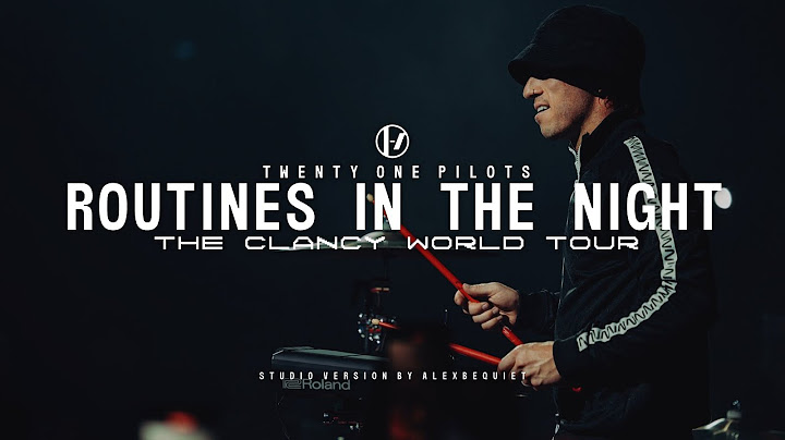 Twenty One Pilots - Routines In The Night (The Clancy Tour Studio Version) (Long Intro)