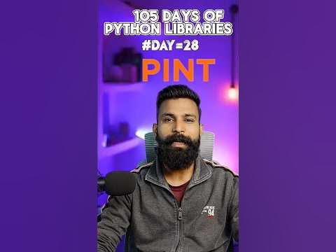Day 38: Pint - Units Made Easy with Python's Pint Library - YouTube