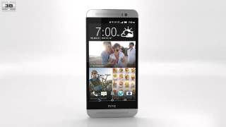 HTC One (E8) CDMA Polar White 3D model by 3DModels.org