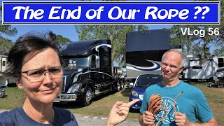 WRONG WAY BACK IN / Blind Side Issue / RV Travel Days / RV Life / RV Fulltime / Final Spot in FLA