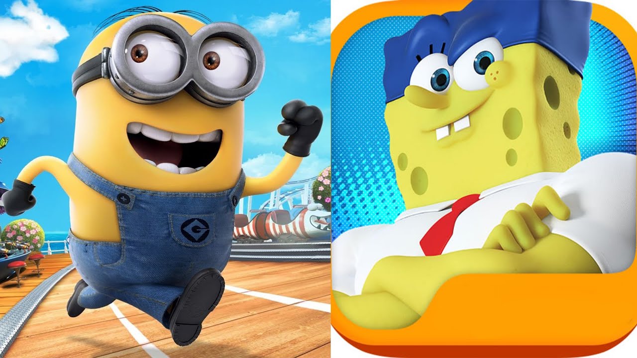 Despicable Me Minion Rush Vs Sponge