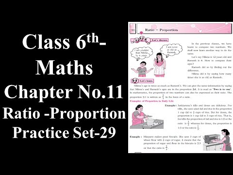Class 6-Maths-Chapter-11 Ratio
