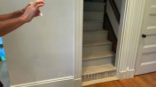 falling paper strip