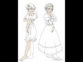 Link’s mother Based on the manga and German comic design.#legendofzelda #ocarinaoftime #linksmother