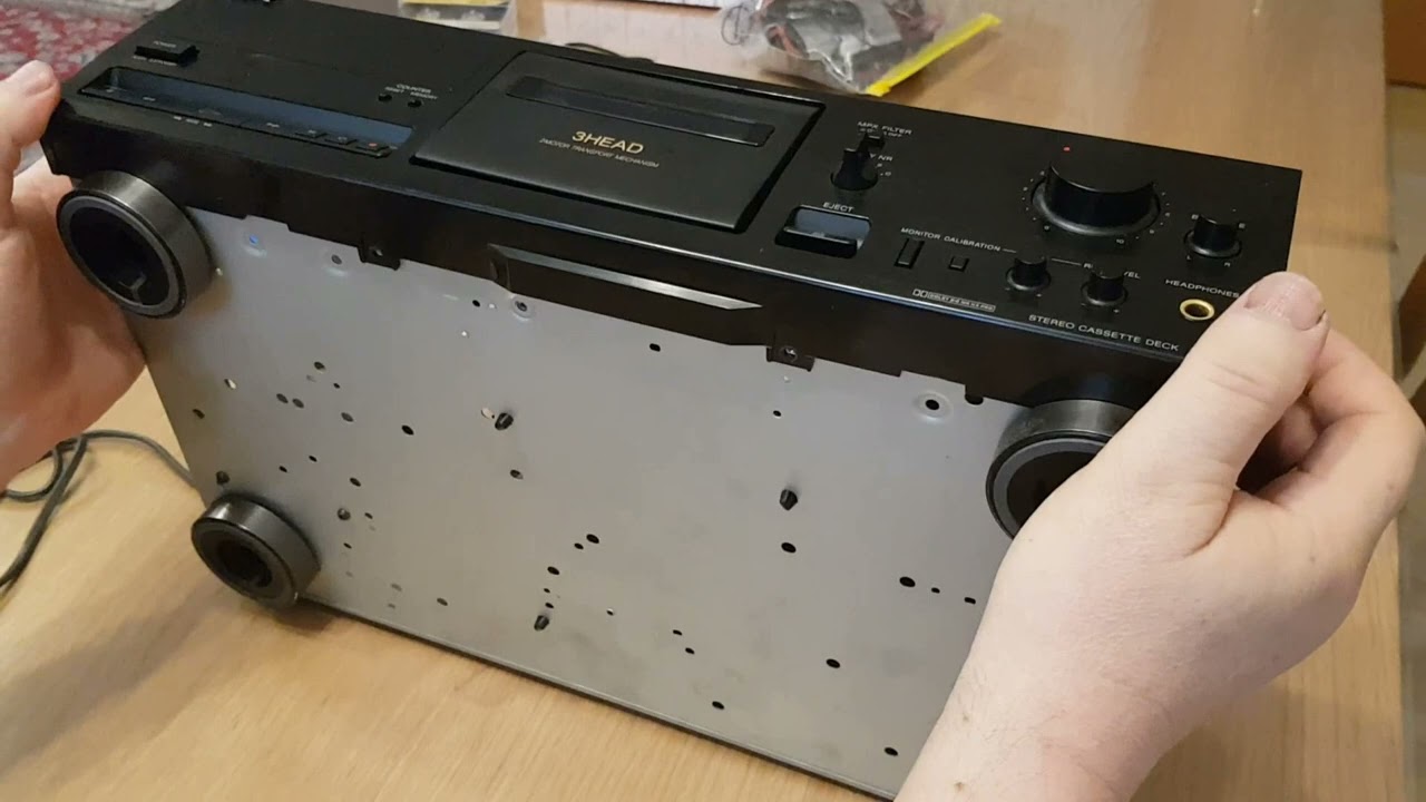 Sony TC K411 , Замена пасиков ; Riemen austauschen ;  belt replacement