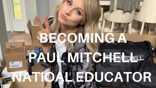 Becoming an Educator For Paul Mitchell \/ Unboxing My Favorite Hair Products