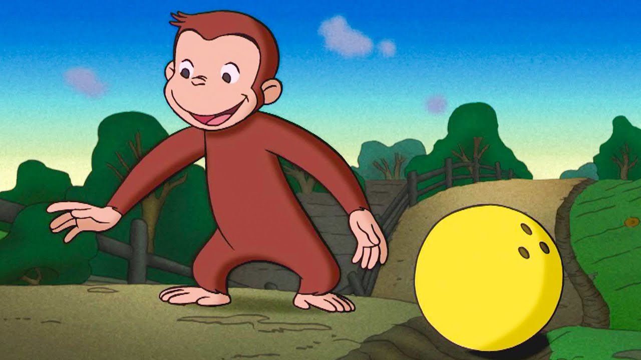 ジョージ、ストライクをとる！ 🐵 おさるのジョージ