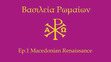 CK II - Macedonian Renaissance (Byzantium) Ep.1