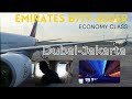 Emirates B777-300ER | Dubai-Jakarta Nonstop 8 Jam