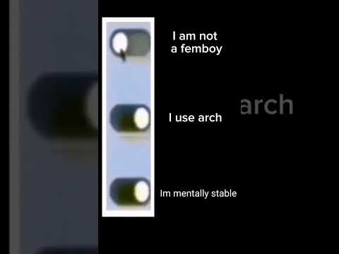 Arch linux be like (I use arch btw):