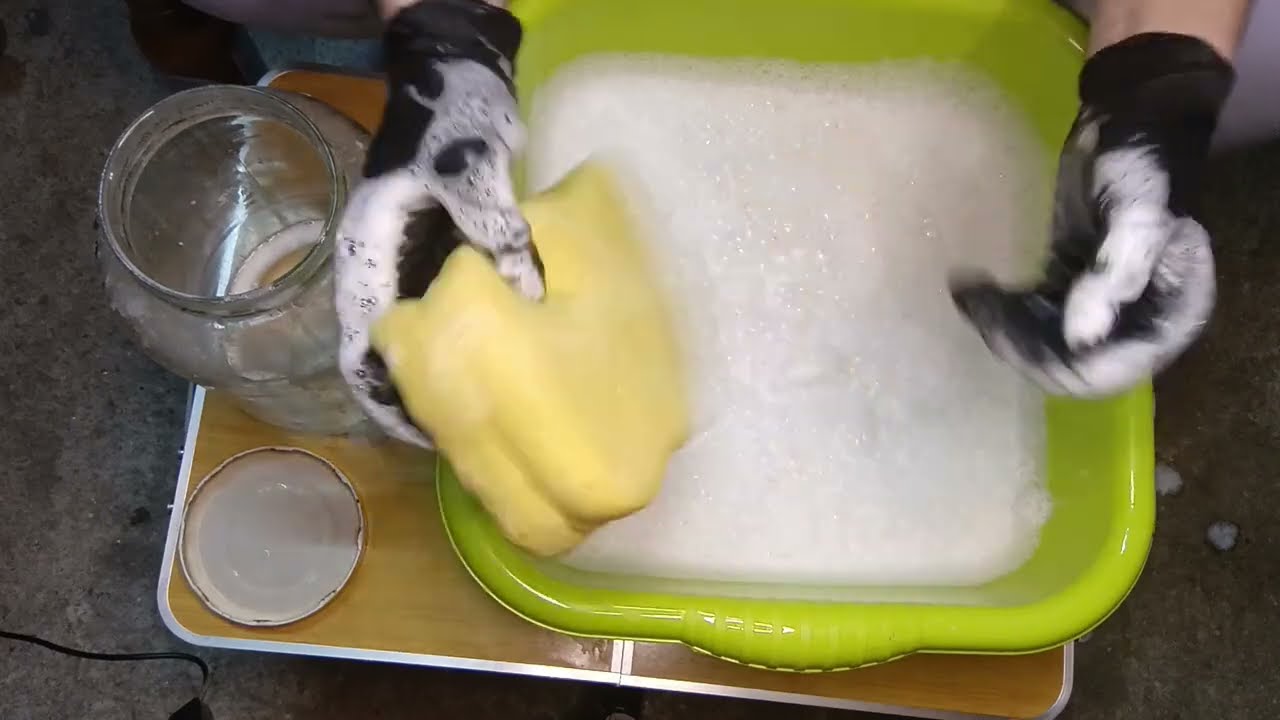 ASMR | Sponge Soaking for 5 Days + So Much Foam 🧼✨