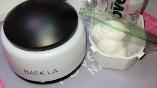 Bask LA nail steamer vs the baggie method. Dip Powder Nails removal review.