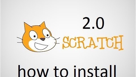 How to Install Scratch 2 application