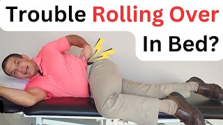 Can't Turn Over In Bed Due To Lower Back Pain Do this to Sleep Better