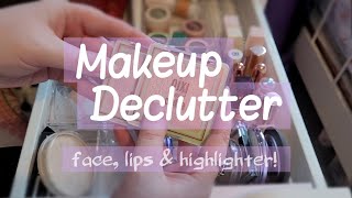 2023 Makeup Collection + Declutter - Face Products, Lips &amp; Highlighters! ♡