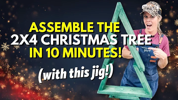 Assemble the 2x4 Christmas Tree in 10 minutes (with this jig!)