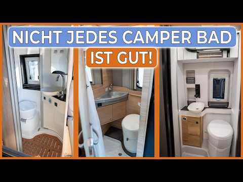 Duschen im Kastenwagen – was wirklich funktioniert! Alle Pössl Bäder im Check
