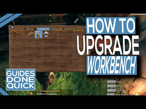 valheim how to upgrade the workbench