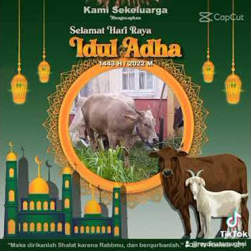kami sekeluarga mengucapkan selamat hari raya idul adha 1443h 2022 m