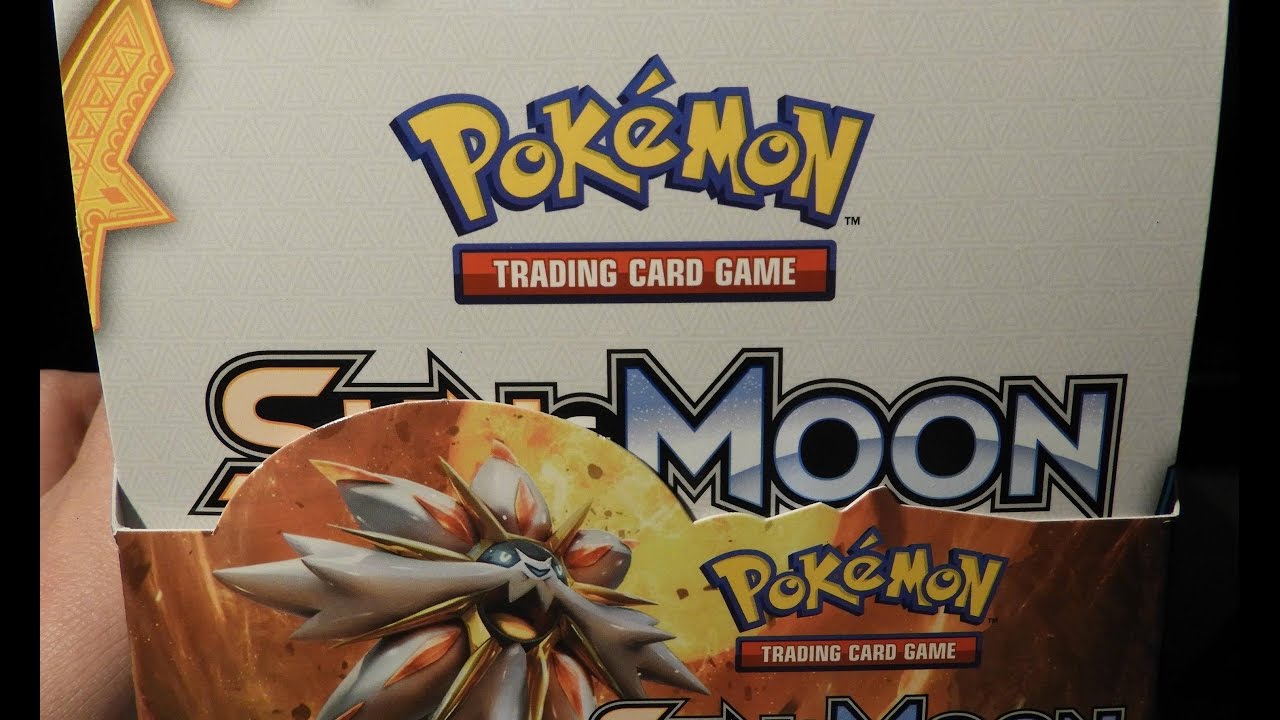 (Mystery Mixer) Pokemon Sun and Moon Booster Box Opening Part 3 - YouTube