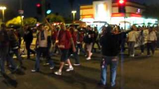 The Craziest U.S Soccer Fan from San Diego! U.S.A. vs. Chile 1-22-2011 Carson CA.