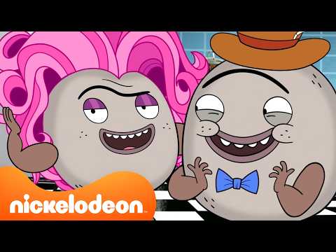 Rolling with Rock for 30 Minutes Straight! 🪨 Rock Paper Scissors | @Nicktoons