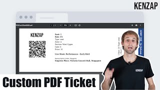 Customising PDF Tickets [MyTicket] screenshot 3