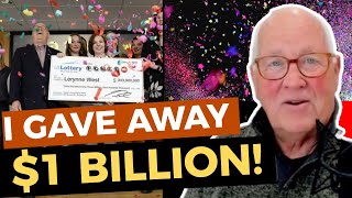 I Gave Away *$1 BILLION*! Lottery Director Tells All