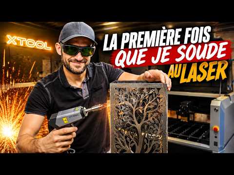 My First Laser Welding! xTool MetalFab