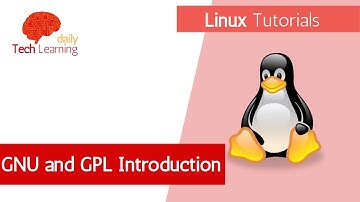 Linux GNU  and GPL Introduction | Linux Tutorials