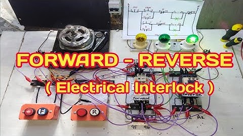 Forward Reverse Electrical Interlock Wiring Tutorial (Tagalog) Basic Motor Control Tutorial