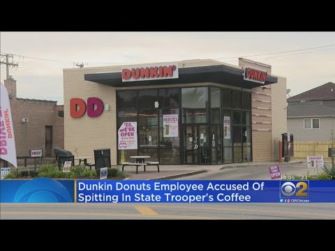 Dunkin' Donuts Employee Accused Of Spitting In State Trooper's Coffee