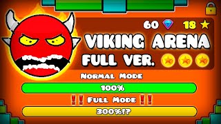 'VIKING ARENA FULL VERSION' !!! - GEOMETRY DASH 2.11 !!