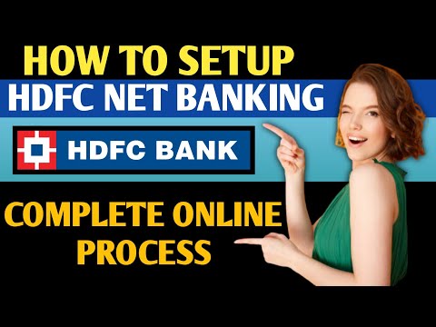 How to Setup HDFC NetBanking Online 2022 || HDFC BANK || Rajasekhar Tech || Telugu ||