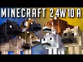 Minecraft snapshot 24w10a  8 nouveaux loups et chiens 