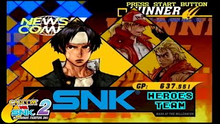 Capcom Vs SNK 2 (SNK Heroes Team Terry,Kyo and Ryo)