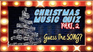 Christmas Music QUIZ Guess the Song Christmas Tunes Singalong🎶