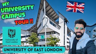 My University Campus Tour  University of East London | UK University Campus | International Student