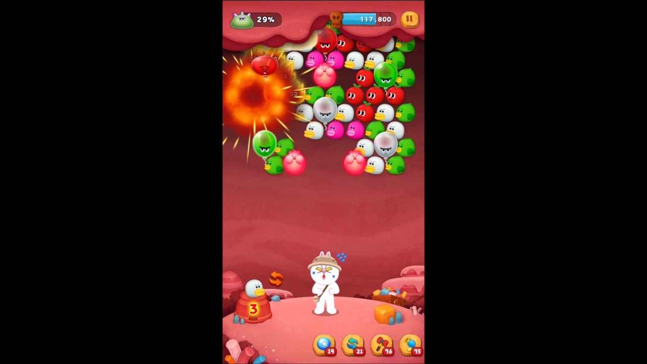 Line バブル2 攻略 ステージ905のコツ 黄金 クリスタルクリア動画 Gamer Online