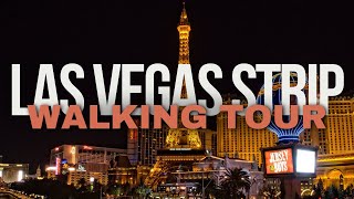 [4K] Las Vegas Strip Walking Tour | Las Vegas Nevada