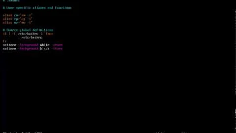 Linux/Unix Tutorial for Beginners for Changing Fore/Background color of Terminal