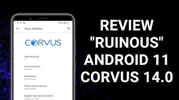 REVIEW CORVUS 14.0 OFFICIAL ANDROID 11 REDMI NOTE 8 GINKGO CUSTOM ROM GAMING