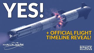 Yes! The official Starship flight timeline reveal, and FAA approves safety! screenshot 4