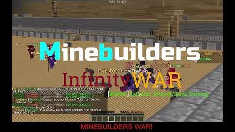MINEBUILDERS Infinity WAR ! BrgAPAS VS CebuDOC | PART3 | RustV2