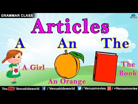 Grammar ClWedding scenario ~ Articles (Examples)