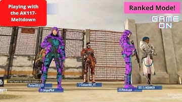 Ranked Domination in RUST with the AK117 Meltdown || Ranked COD Mobile